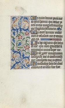 Book of Hours (Use of Rouen): fol. 128v, c. 1470. Creator: Master of the Geneva Latini (French, active Rouen, 1460-80).