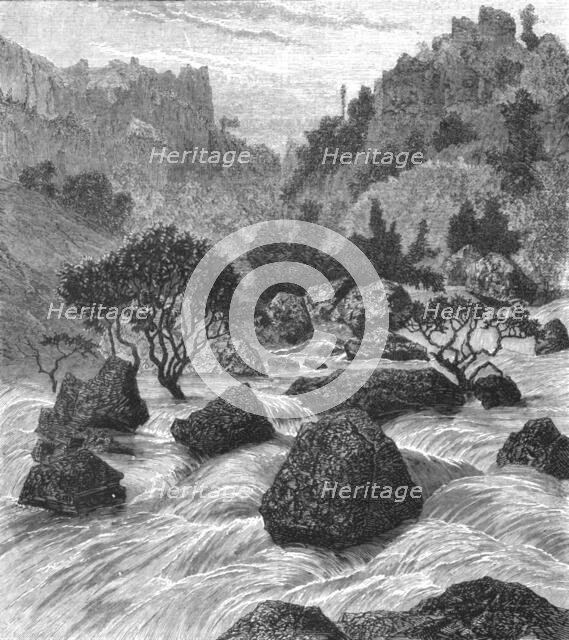 'View on the Bashilo; A journey through Soudan and Western Abyssinia, with Reminiscences..., 1875. Creator: Unknown.