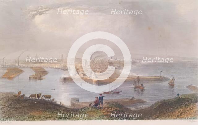 Aberdeen - Views from the South Opposite the Toll House, c1840s. Creator: Unknown.