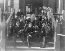 Hampton Institute, Va. - Indian orchestra, 1899 or 1900. Creator: Frances Benjamin Johnston.