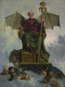 Allegory of Satan (Lord of the World), c1900. Creator: Ludwik Stasiak.