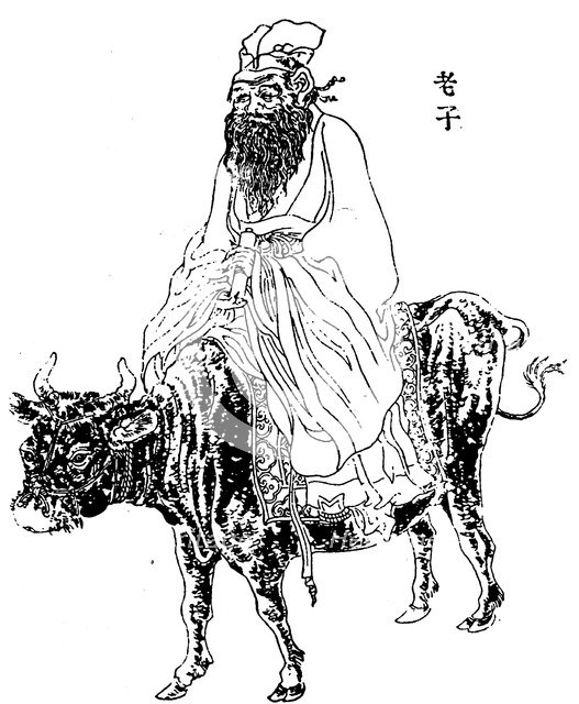 Lao-Tzu, ancient Chinese philosopher and inspiration of Taoism, late 19th century. Artist: Anon