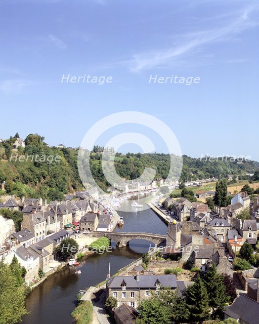 The Old Port, Dinan, Brittany, France