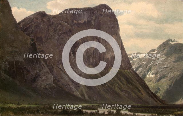 From Horgheim in Romsdal, 1857. Creator: J. F. Eckersberg.
