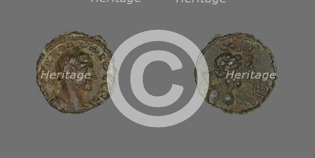 Tetradrachm (Coin) Portraying Emperor Claudius II Gothicus, 268-269. Creator: Unknown.