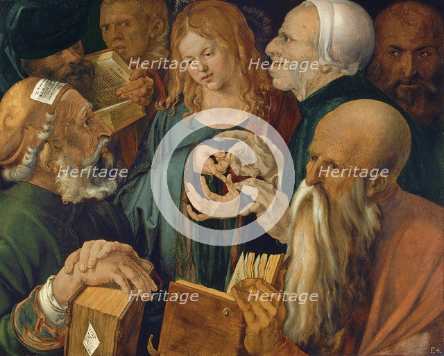 Christ among the Doctors, 1506. Artist: Dürer, Albrecht (1471-1528)