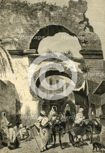 'City Gate in Tunis', 1881. Creator: Unknown.