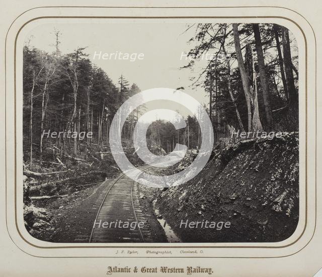 Untitled, 1862. Creator: James Fitzallen Ryder (American, 1826-1904); Atlantic and Great Western Railway.
