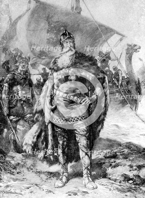 A great Viking, c1920. Artist: Hermanus Koekkoek 