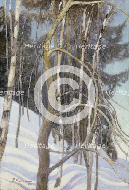 Day in March, 1910. Creator: Pekka Halonen.