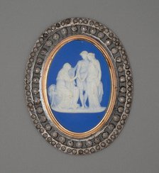 Medallion with Coriulanus, Burslem, Late 18th century. Creator: Wedgwood.