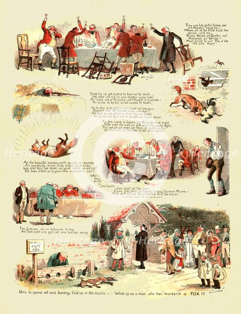 ''The Fox o'One Tree Hill, part three', 1890. Creator: John Charles Dollman.