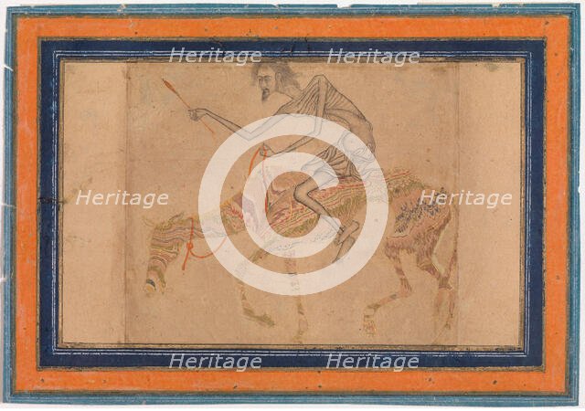 Emaciated Horse and Rider, ca. 1625. Creator: Unknown.