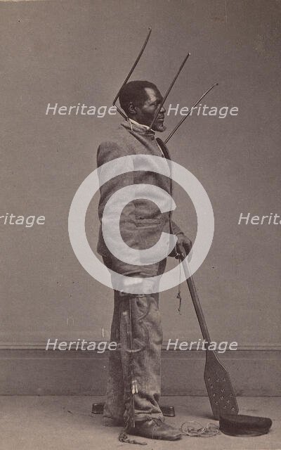 Wilson, Branded Slave from New Orleans, 1863. Creator: Charles Paxson.