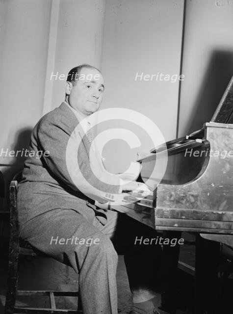Portrait of Jerry Gray, New York, N.Y., 1946. Creator: William Paul Gottlieb.