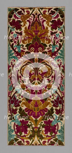 Panel, Lyon, 1860/80. Creator: Mathevon et Bouvard.