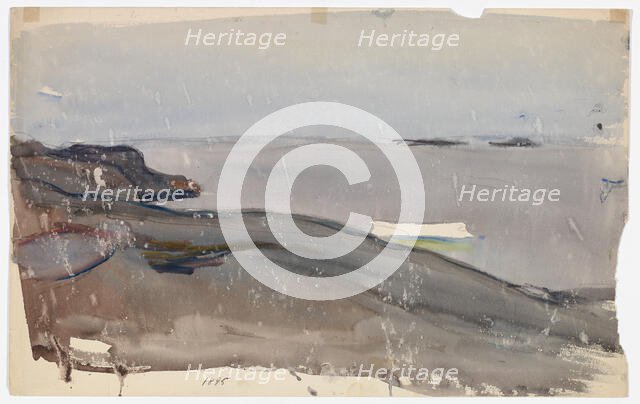 Maritime Landscape, 1905. Creator: Magnus Enckell.