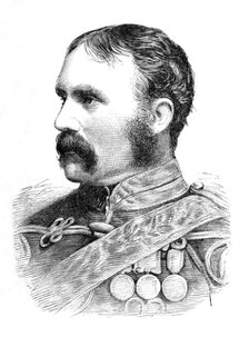 'Brigadier-General H. F. Brooke', c1880. Artist: Unknown.