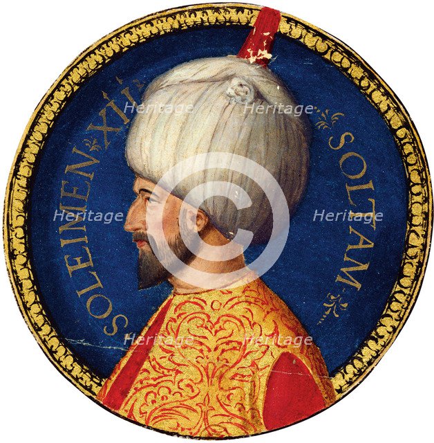 Sultan Suleiman I the Magnificent, Second half of the16th century. Artist: Anonymous  