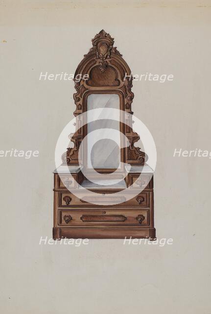 Bureau, c. 1936. Creator: Natalie Simon.