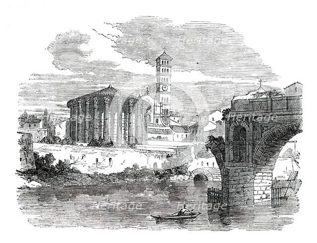 Temple of Vesta - Rome, 1850. Creator: Unknown.
