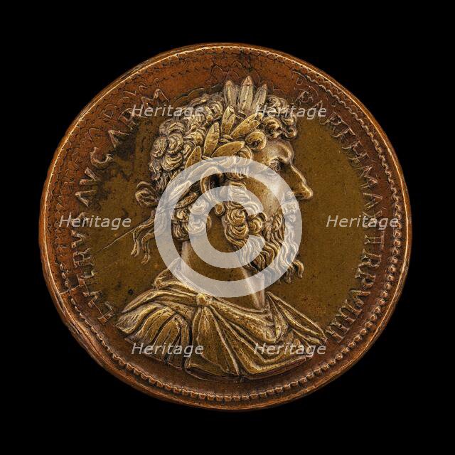 Lucius Verus, Emperor, reigned A.D. 161-169 [obverse]. Creator: Giovanni da Cavino.
