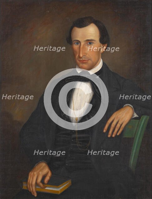 Portrait of Dr. Lewis D. Lyons, about 1855. Creator: Barton Stone Hays.