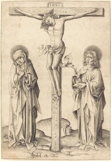 The Crucifixion, c. 1480. Creator: Israhel van Meckenem.