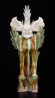 Ogre-Headed Guardian Beast (Zhenmushou), Tang dynasty (618-907 A.D.), first half of 8th century. Creator: Unknown.