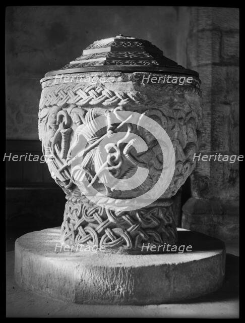 St Mary Magdalene's Church, Eardisley, Herefordshire, 1940-1949. Creator: Ethel Booty.