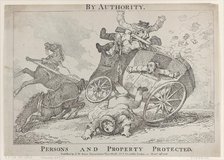 By Authority. Persons and Property Protected, November 24, 1785., November 24, 1785. Creator: Thomas Rowlandson.
