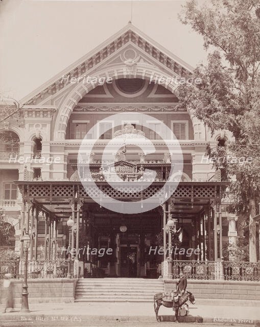 New Hôtel, c1880. Creator: Abdullah Frères.