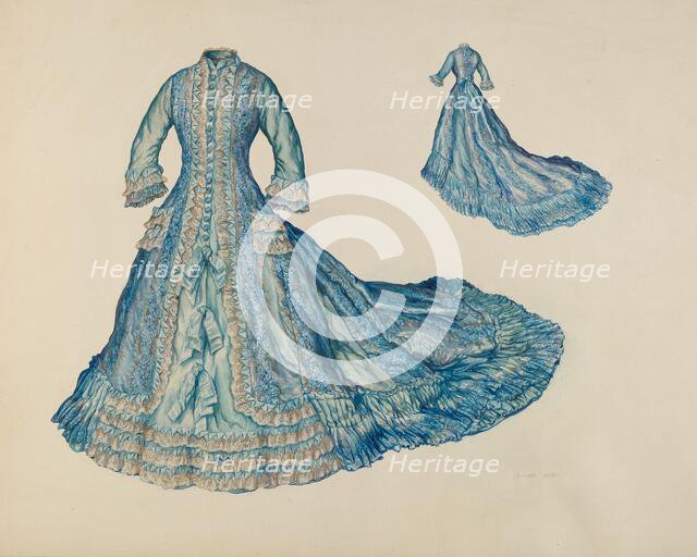 Dressing Gown, c. 1941. Creator: Lillian Causey.