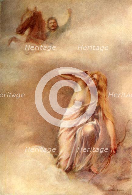 'In a few moments Sharatz came up with the veela', 1917. Creator: Unknown.