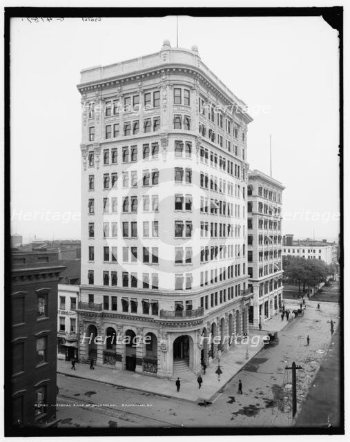 National Bank of Savannah, Savannah, Ga., c1907. Creator: Unknown.