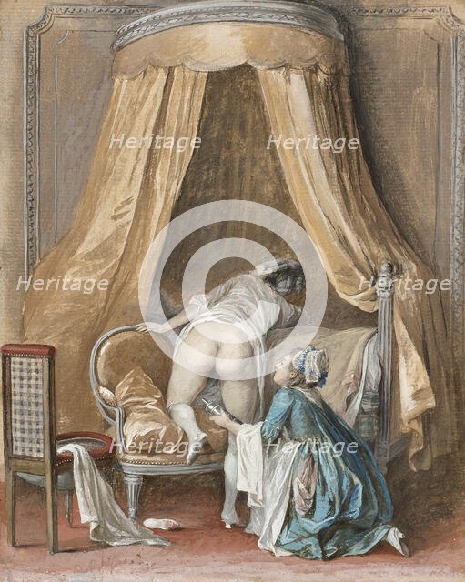 Enema, late 18th-early 19th century. Creator: Nicolas Lavreince.