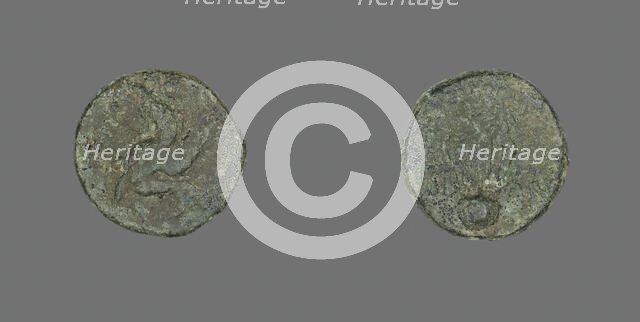 Coin Depicting a Griffin, 4th-1st century BCE. Creator: Unknown.