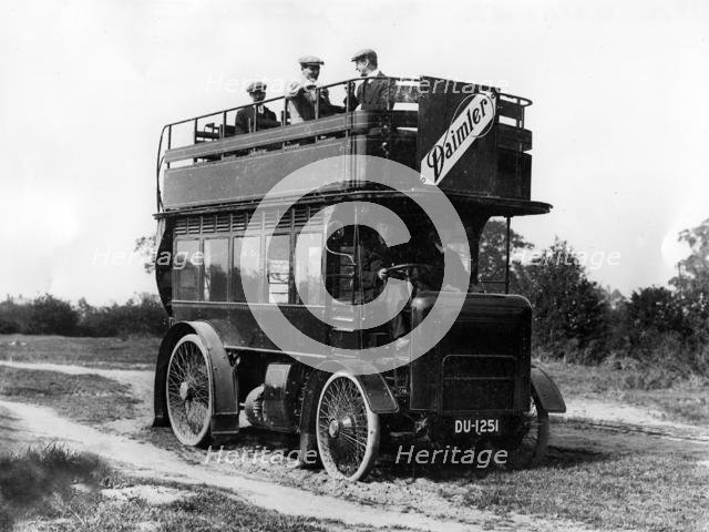 1910 Daimler KPL bus. Creator: Unknown.