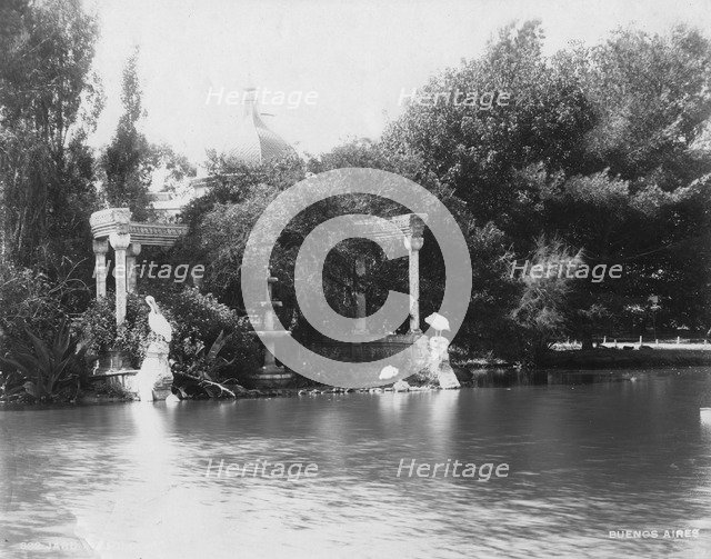 The botanical garden at Palermo Park, Buenos Aires, Argentina, 1927. Artist: Unknown