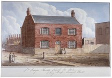 St George's Charity School for Girls, King Street, Southwark, London, 1825. Artist: G Yates