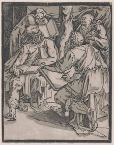 Four Doctors of the Church, ca. 1540-1550. Creator: Domenico Beccafumi.