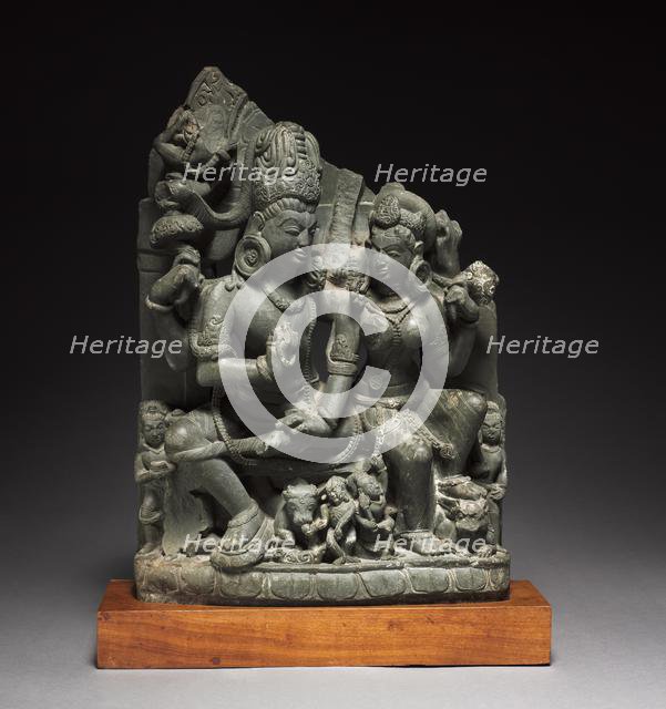 Siva and Parvati (Uma-Mahesvara), 900s. Creator: Unknown.