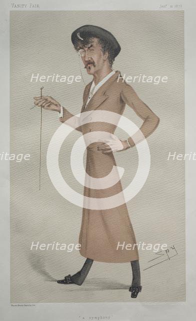 A Symphony (Whistler), 1878. Creator: Leslie Matthew (Spy) Ward (British, 1851-1922).