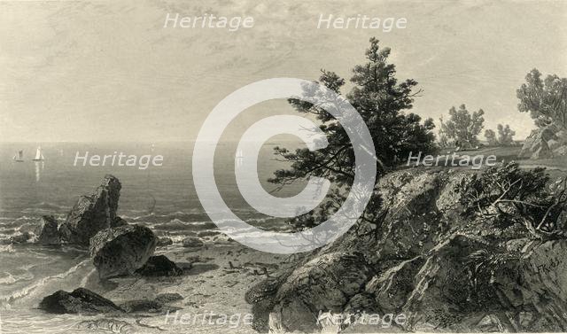 'On the Beverly Coast, Massachusetts', 1874.  Creator: Samuel Valentine Hunt.