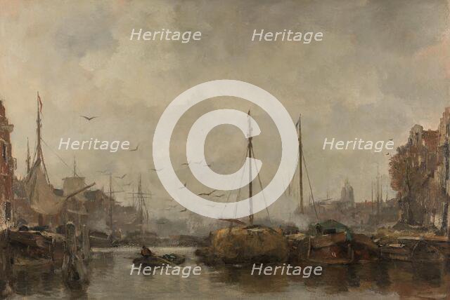 Cityscape, c.1885-c.1887. Creator: Jacob Henricus Maris.