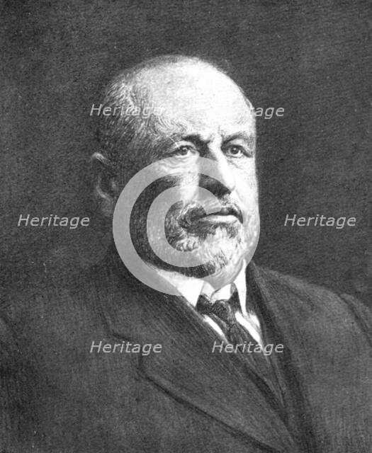 ' Le Nouveau Regime; M.Michel Rodzianko, president de la Douma, qui presida d'abord..., 1917. Creator: Unknown.