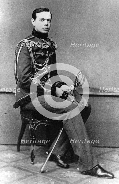 Grand Duke Alexander Alexandrovich of Russia, c1860-c1862. Artist: Unknown