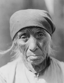 A Serrano woman of Tejon, c1924. Creator: Edward Sheriff Curtis.