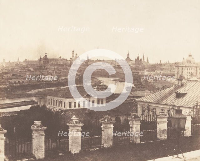 Moscow, the Kremlin in the Distance, 1852. Creator: Roger Fenton.