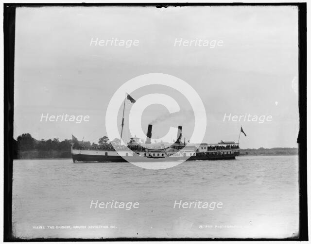 The Chicora, Niagara Navigation Co., between 1890 and 1901. Creator: Unknown.